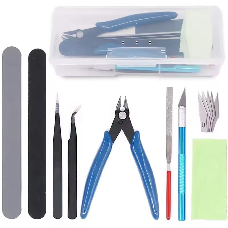 Model Kit Tools - 9PCS/1set Model Building Tool Kit, Basic