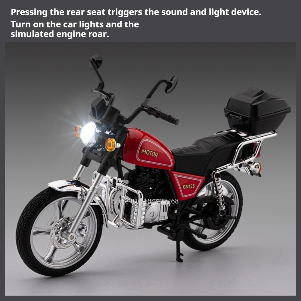 1:12 Suzuki GN125 R Nine T Ret - đánh giá và giá Model Kit Aoshima