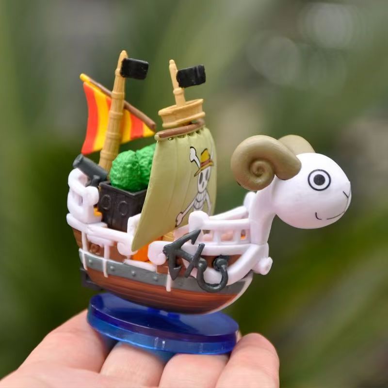 Anime One Piece 7cm Ship Figur - đánh giá và giá Model Kit One Piece Ship