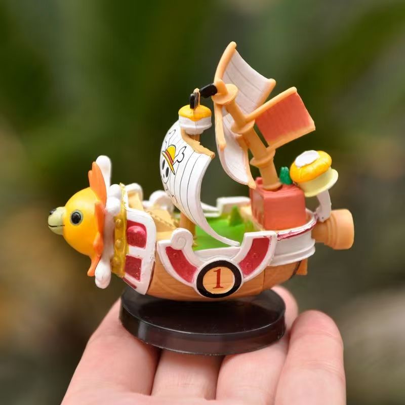 Anime One Piece 7cm Ship Figur - đánh giá và giá Model Kit One Piece Ship