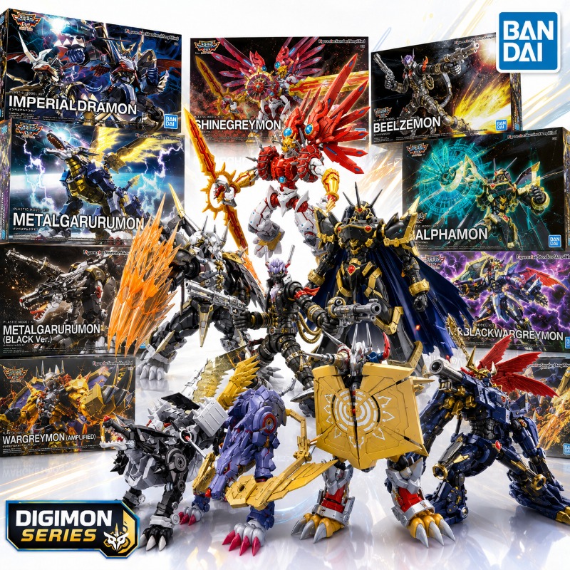 Bandai Original Digimon Figure - đánh giá và giá Model Kit Exodia