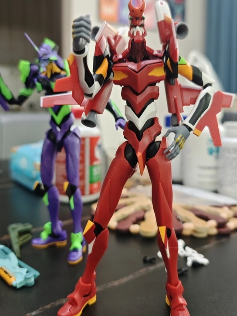 Bloks Evangelion EVA Unit 02 A - đánh giá và giá Model Kit Eva 02