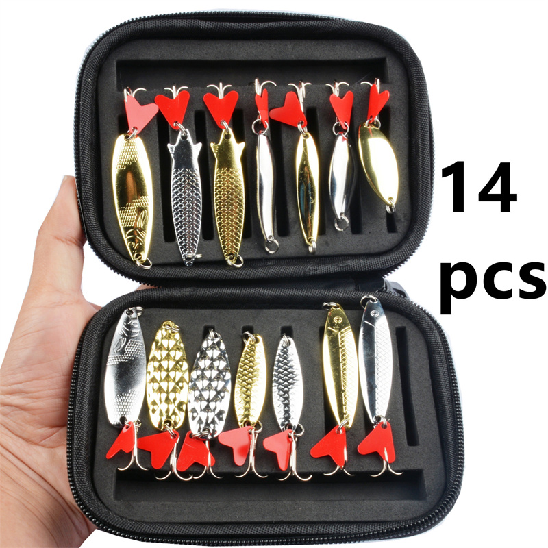 14-piece sequined lure bait, p - đánh giá và giá Model Kit One Piece Ship
