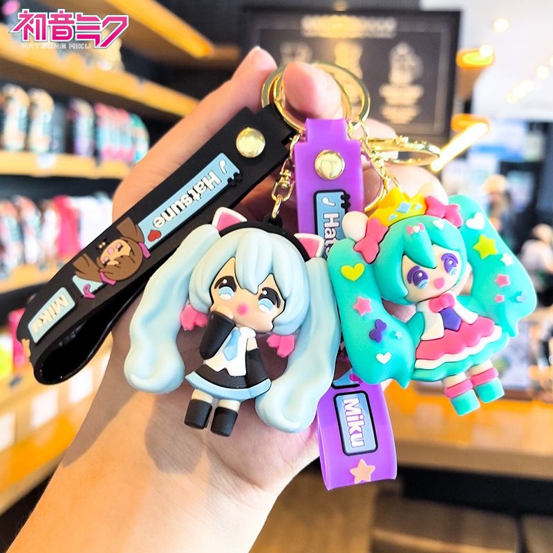 Hatsune Miku Keychain Cartoon  - đánh giá và giá Model Kit Japanese