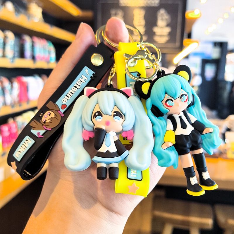 Hatsune Miku Keychain Cartoon  - đánh giá và giá Model Kit Japanese