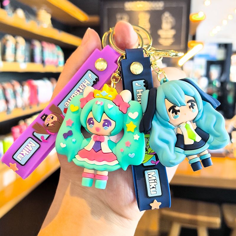 Hatsune Miku Keychain Cartoon  - đánh giá và giá Model Kit Japanese