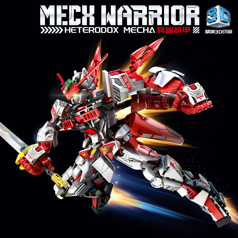 Warrior Mech Heterodox Bricks  - đánh giá và giá Model Kit Knight
