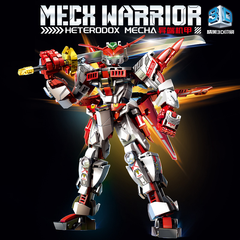 Warrior Mech Heterodox Bricks  - đánh giá và giá Model Kit Knight
