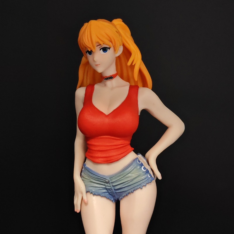 22cm EVA Asuka Langley Summer  - đánh giá và giá Model Kit Eva 02