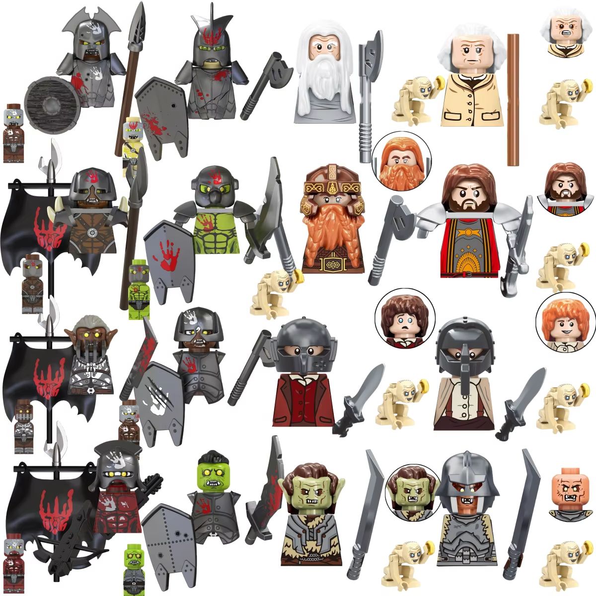 Blind Box TV6410 Mini Action F - đánh giá và giá Model Kit Knight