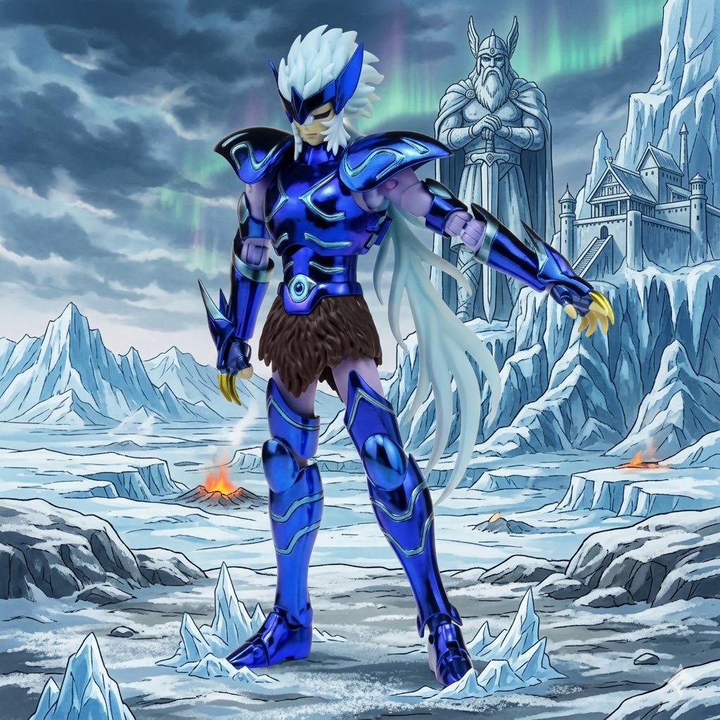 Saint Seiya MST Alioth Fenrir  - đánh giá và giá Model Kit Asgard