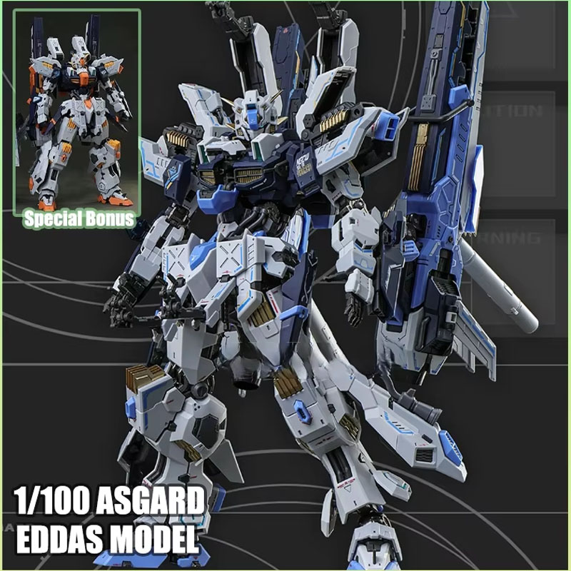 In Stock EDDAS Model MG 1/100  - đánh giá và giá Model Kit Asgard