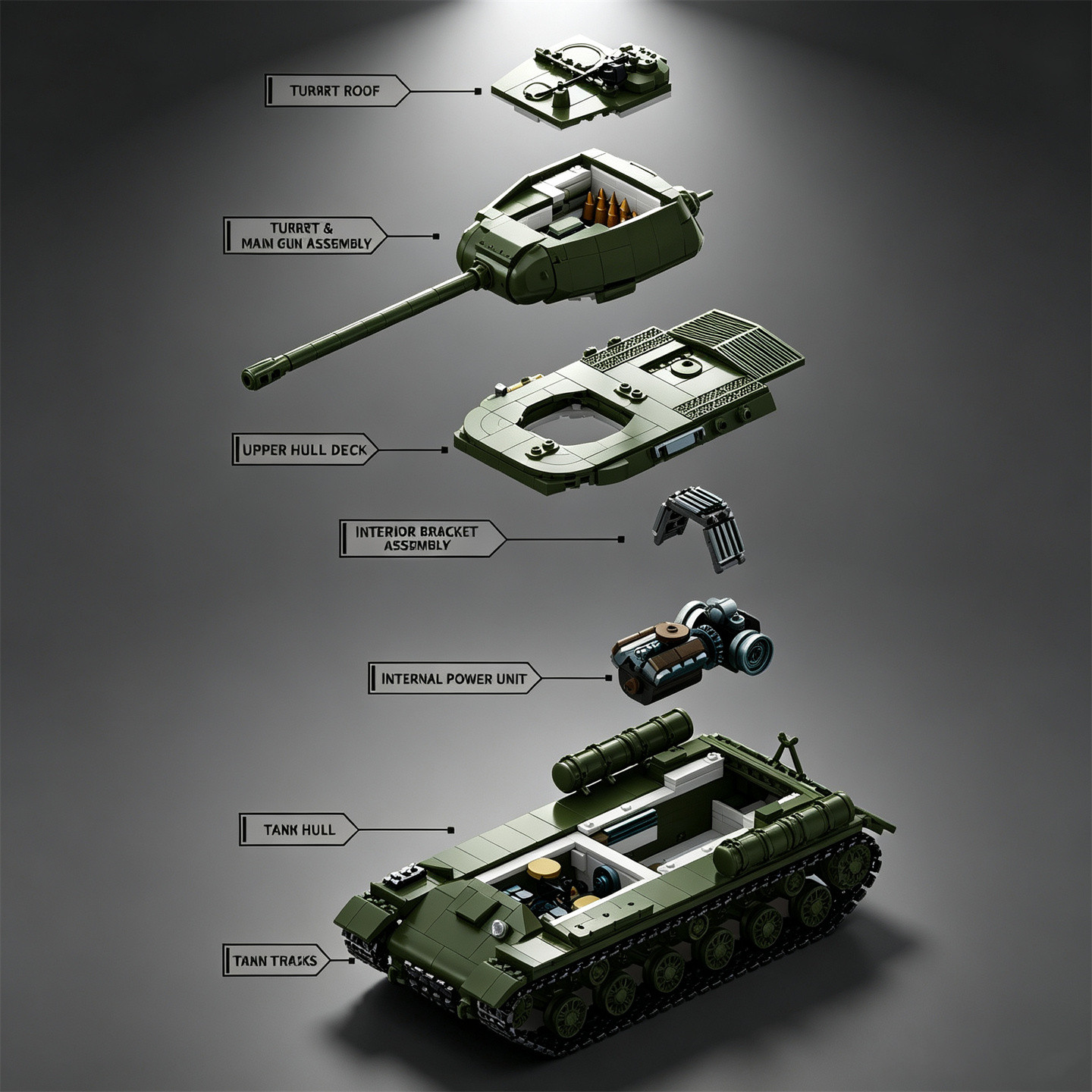 Stalin Type 2 Heavy Tank Sovie - đánh giá và giá Model Kit Runner
