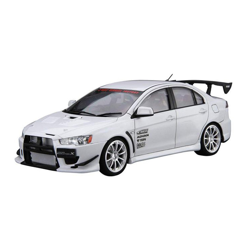Static assembly car model Aosh - đánh giá và giá Model Kit Aoshima