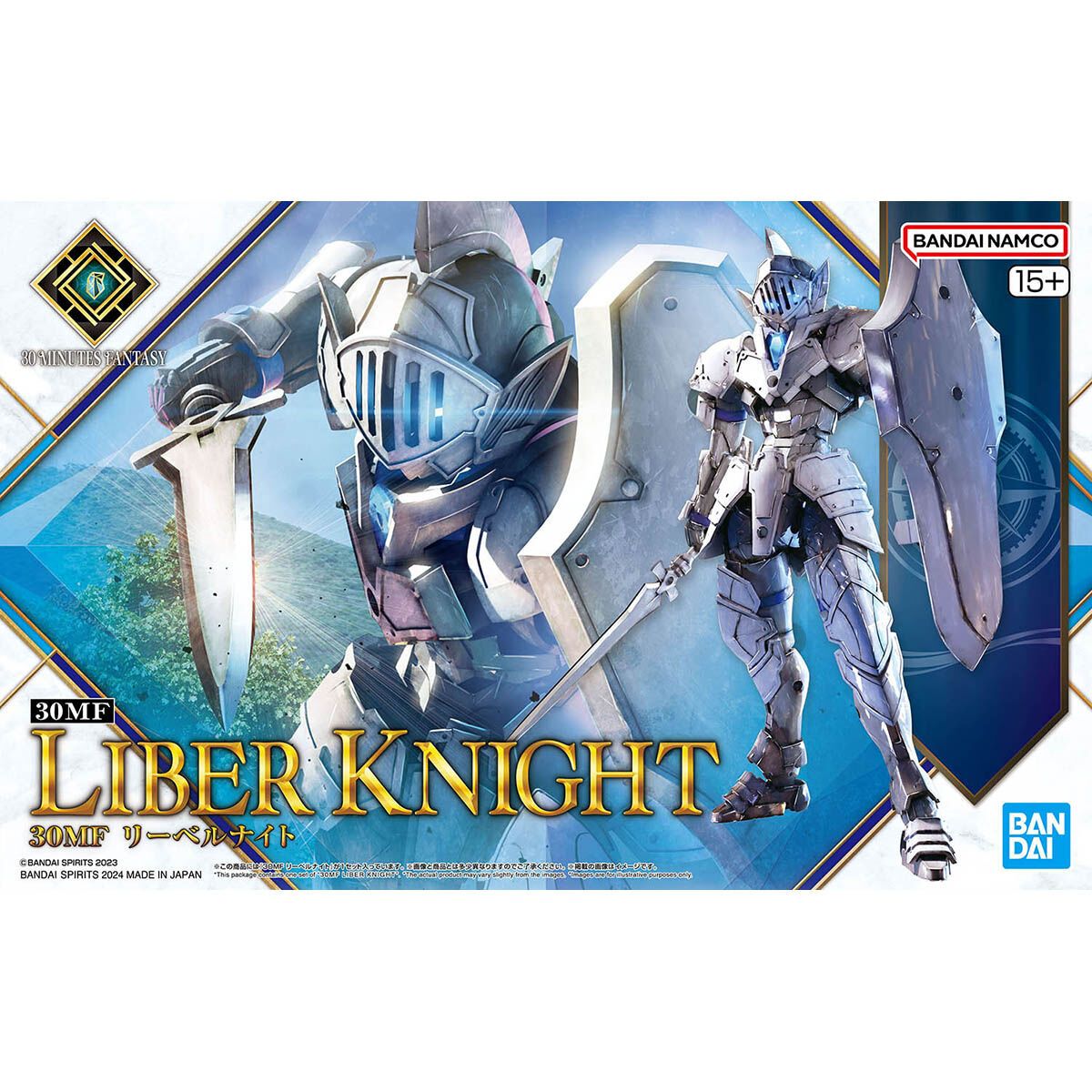 BANDAI Genuine 30MF 01 Liber K - đánh giá và giá Model Kit Knight