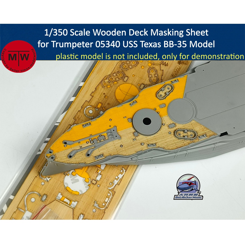 1/350 Scale Wooden Deck Maskin - đánh giá và giá Model Kit Uss Iowa