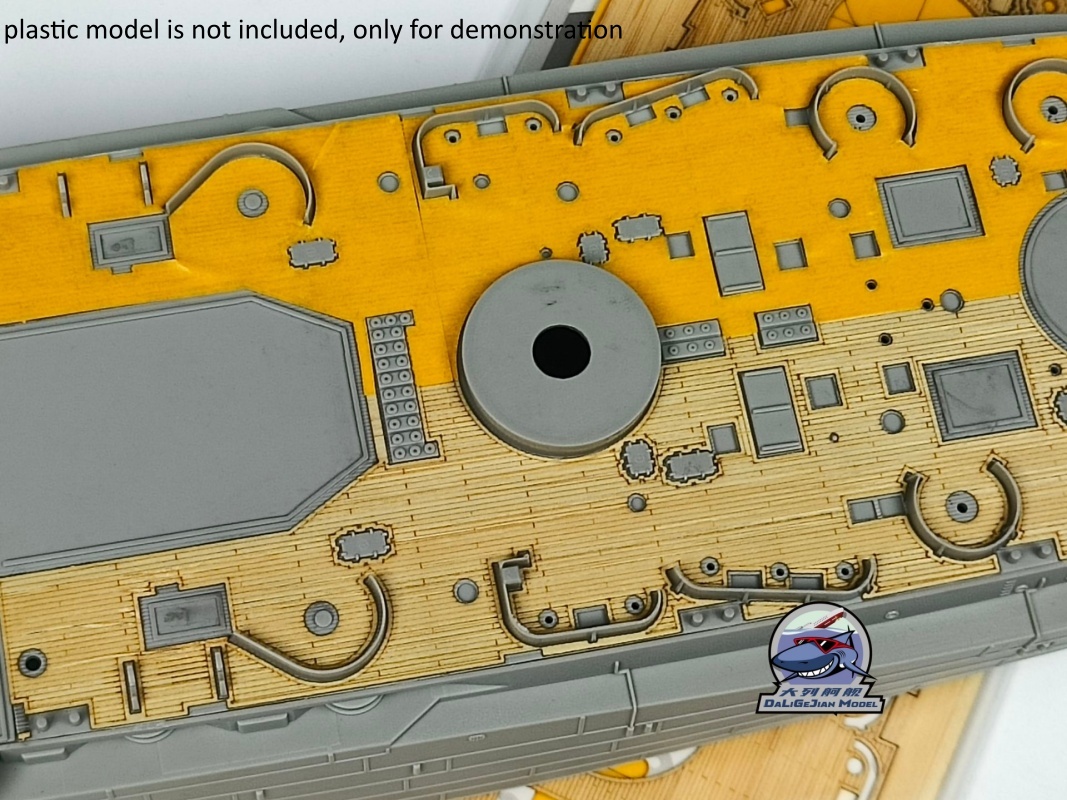 1/350 Scale Wooden Deck Maskin - đánh giá và giá Model Kit Uss Iowa