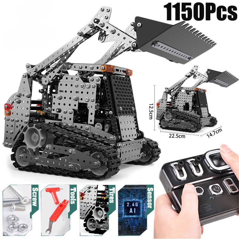 2.4G 10CH RC Tracked Dump Truc - đánh giá và giá Model Kit Runner