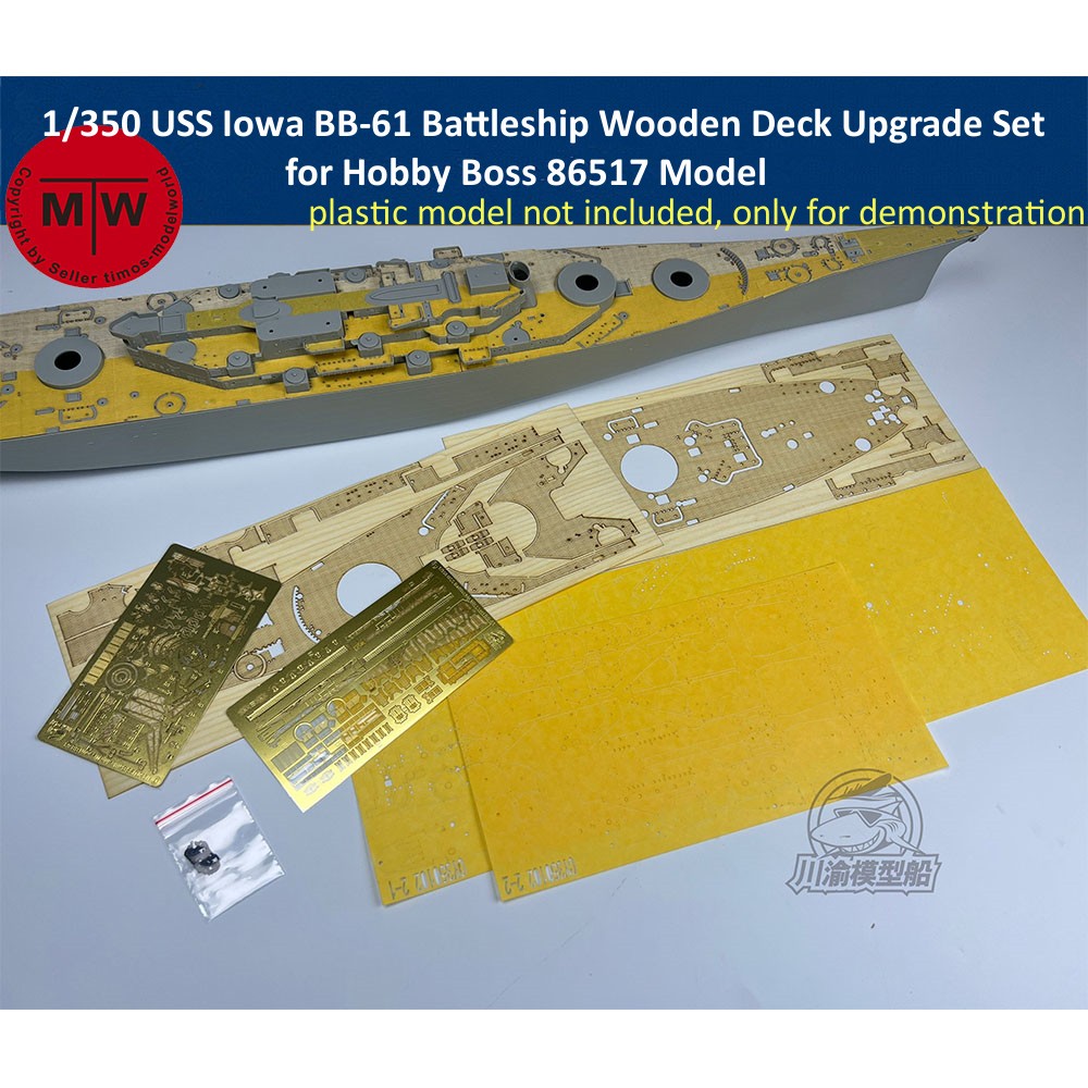 1/350 Scale USS Iowa BB-61 Bat - đánh giá và giá Model Kit Uss Iowa