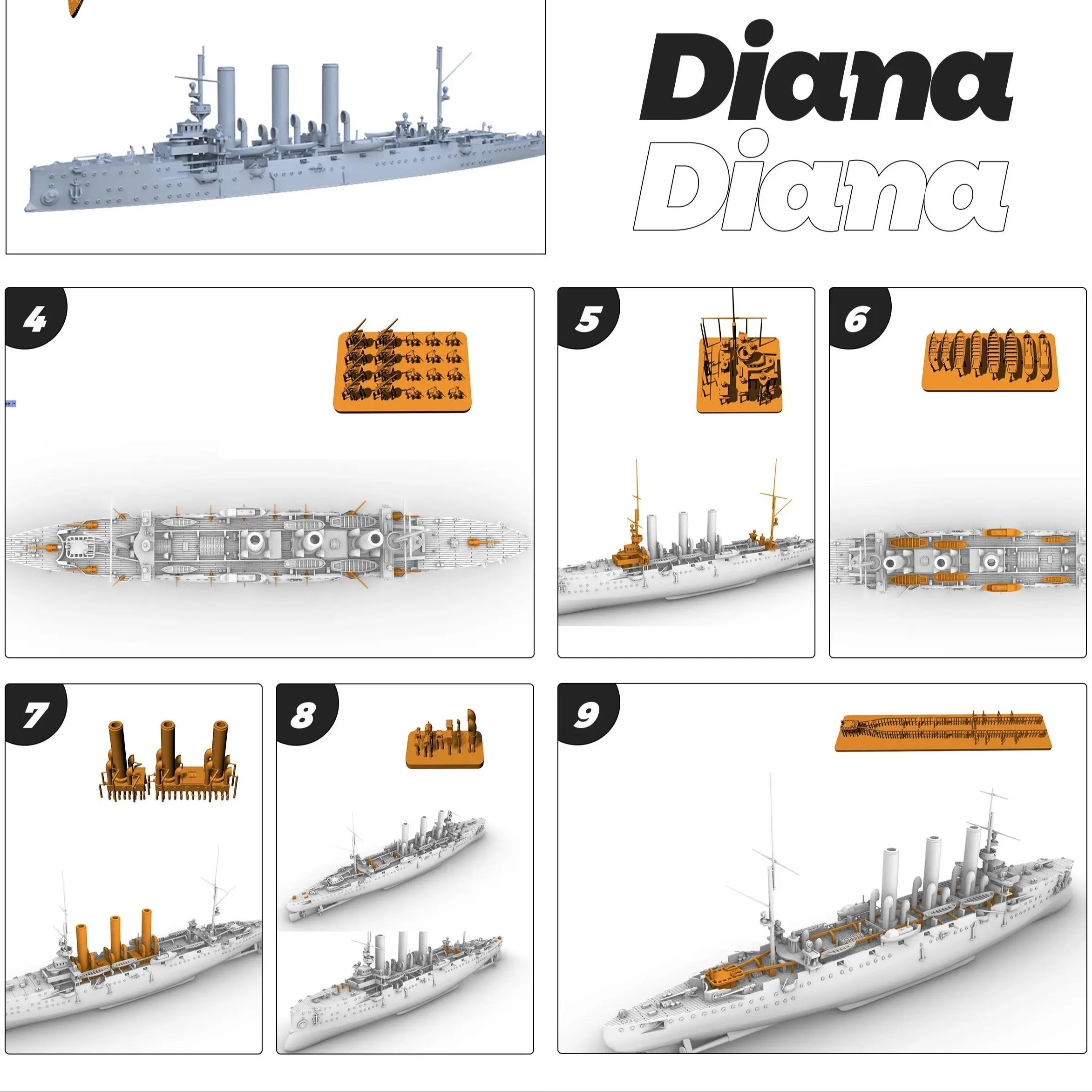 MRY-SFW SS507/S 1/700 1/350 1/ - đánh giá và giá Model Kit Aoshima