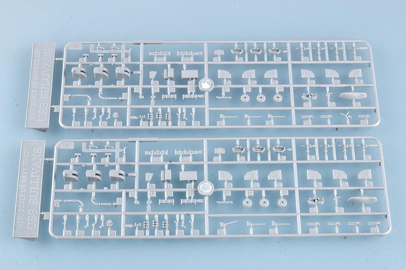 Trumpeter 05304 1/350 USS DD-5 - đánh giá và giá Model Kit Uss Iowa