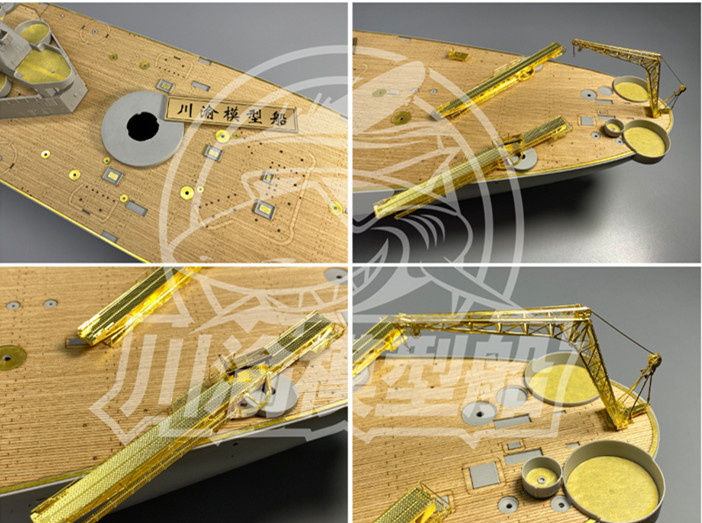 1/200 Scale Upgrade Set for US - đánh giá và giá Model Kit Uss Iowa