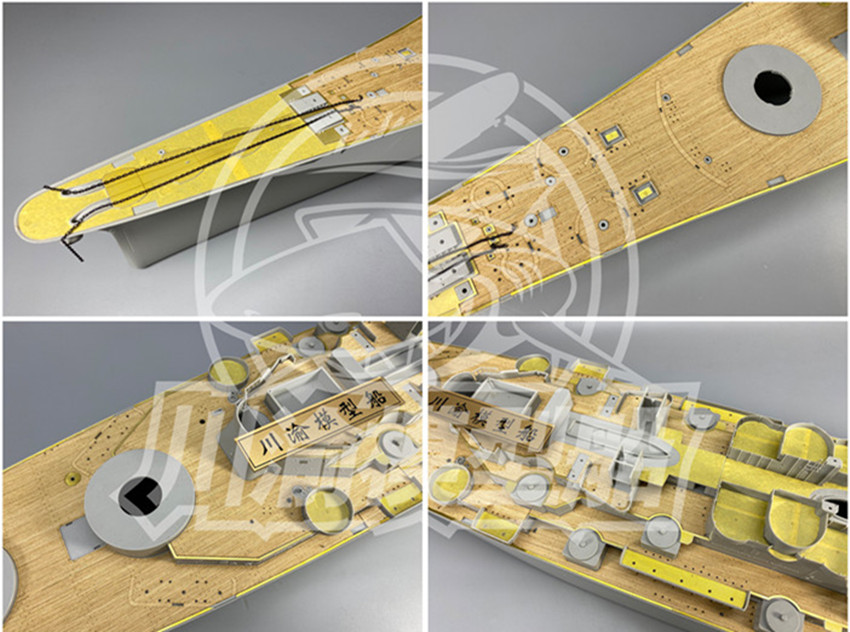 1/200 Scale Upgrade Set for US - đánh giá và giá Model Kit Uss Iowa