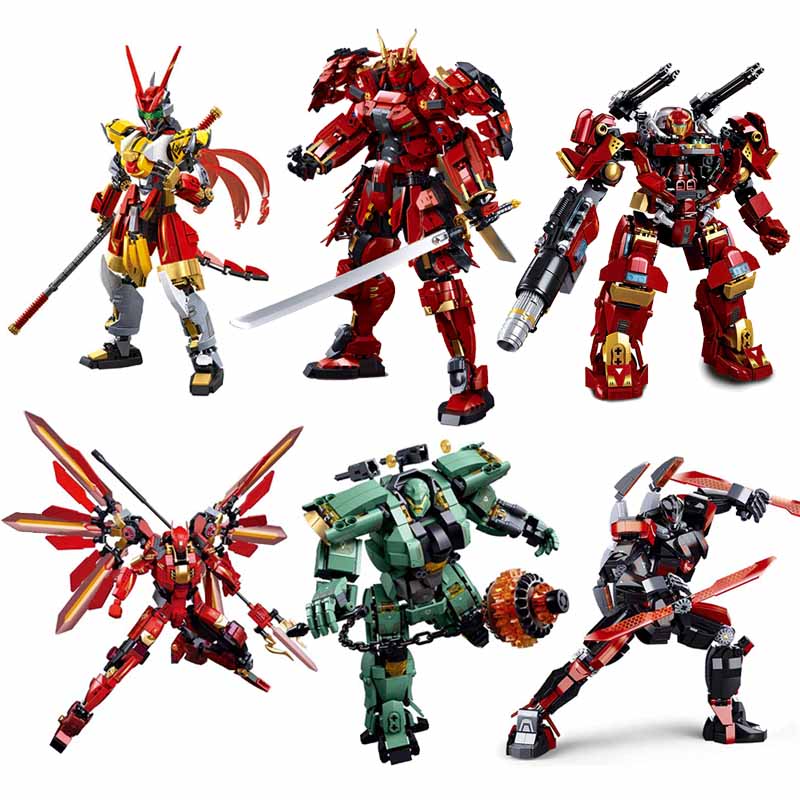 SLUBAN New Armored Samurai Mec - đánh giá và giá Model Kit Armored Core