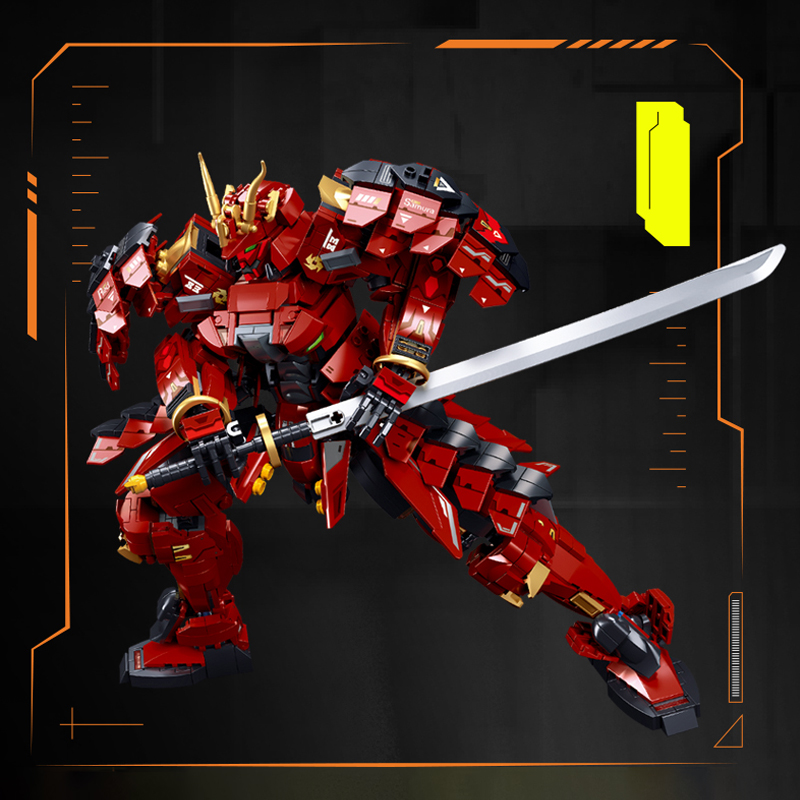 SLUBAN New Armored Samurai Mec - đánh giá và giá Model Kit Armored Core