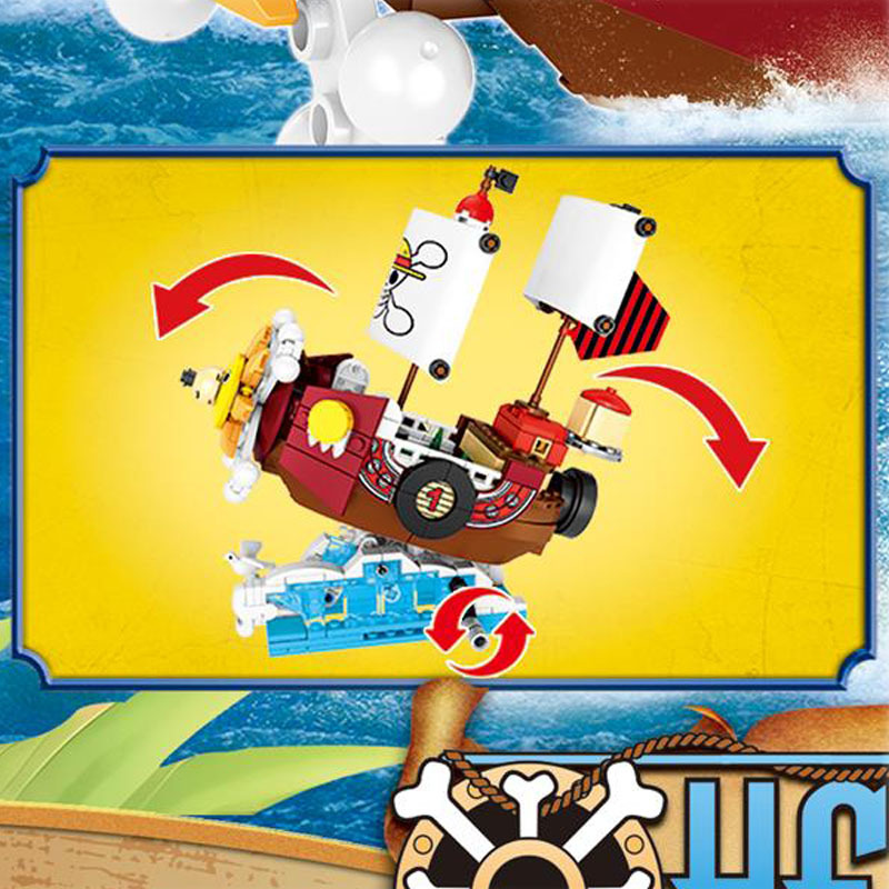 One Piece Wanli Pirate Ship Sa - đánh giá và giá Model Kit One Piece Ship