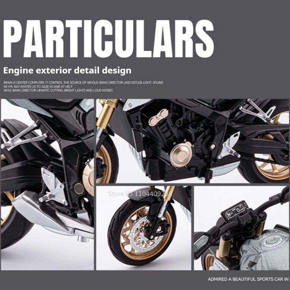 Scale 1:12 Honda CB650 HP4 Mot - đánh giá và giá Model Kit Aoshima