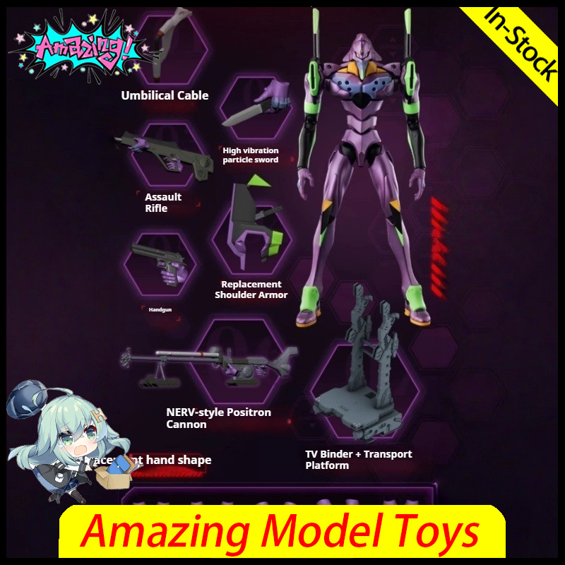 In Stock Blokees New Century E - đánh giá và giá Model Kit Eva 02