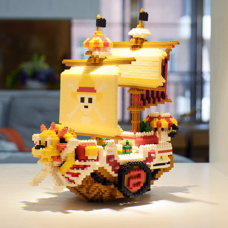 One Piece Building Blocks Luff - đánh giá và giá Model Kit One Piece Ship
