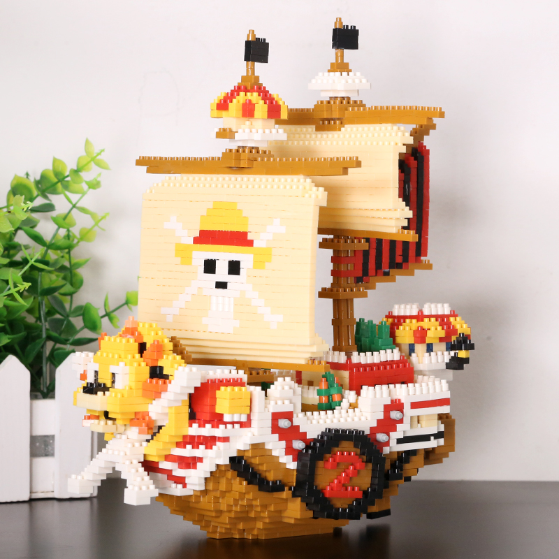 One Piece Building Blocks Luff - đánh giá và giá Model Kit One Piece Ship