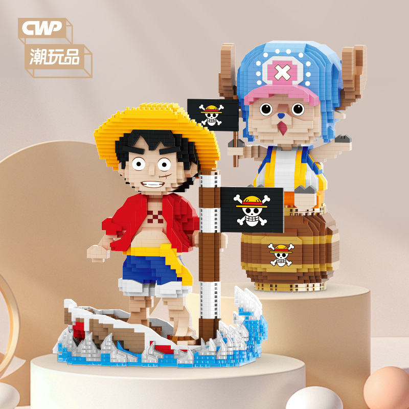 One Piece Building Blocks Luff - đánh giá và giá Model Kit One Piece Ship