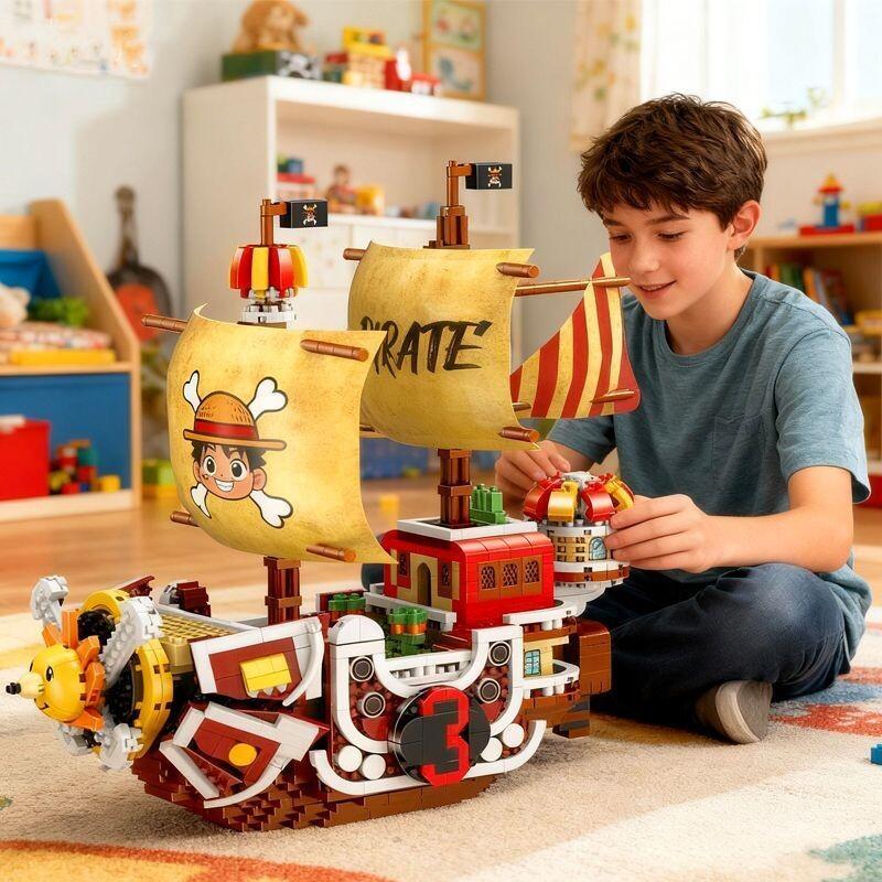 One Piece Monkey D. Luffy Thou - đánh giá và giá Model Kit One Piece Ship