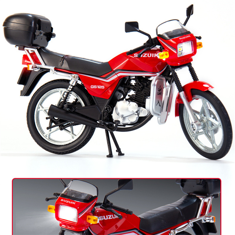 1:12 SUZUKI GS125 Alloy Retro  - đánh giá và giá Model Kit Aoshima