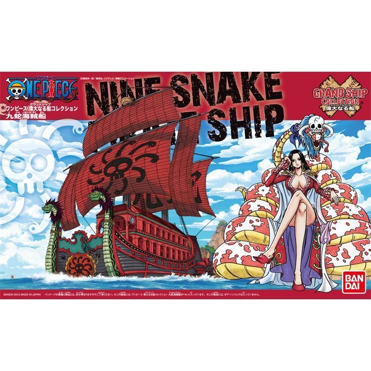 Bandai Boa Hancock Nine Snakes - đánh giá và giá Model Kit One Piece Ship