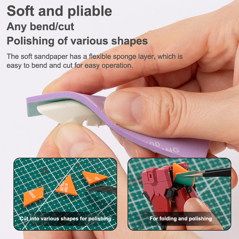 9Pcs/set 400~1200 Semi-rigid S - đánh giá và giá Model Kit Tools